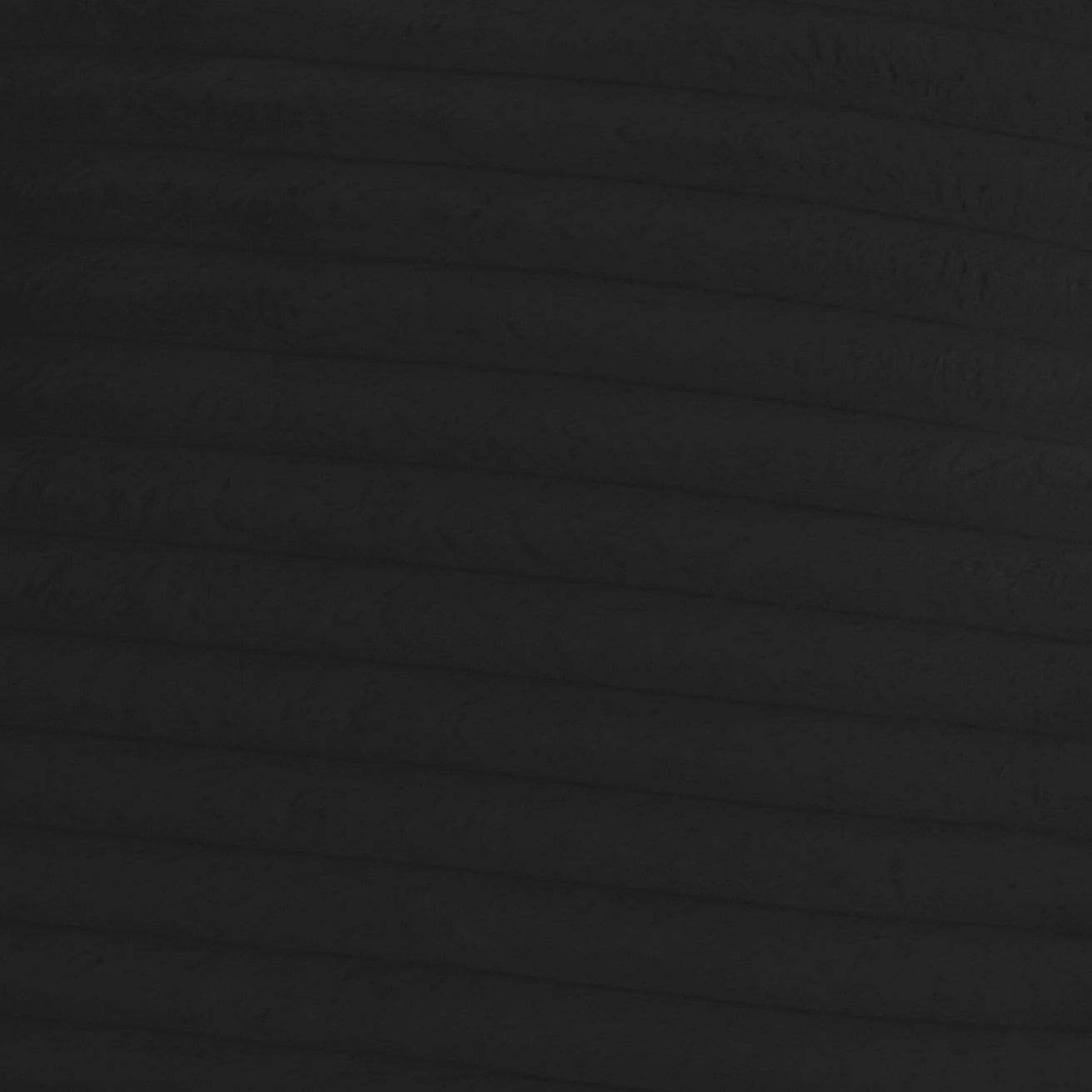 Tarra Fluffy Oversized Black Corduroy Modular RAF Sectional