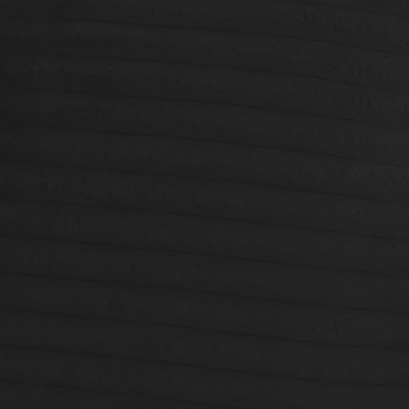 Tarra Fluffy Oversized Black Corduroy Modular LAF Sectional