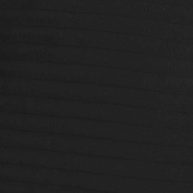 Tarra Fluffy Oversized Black Corduroy Modular LAF Corner Chair