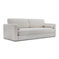 Ryan 91" Cream Upcycled Performance Linen Sleeper Sofa
