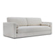 Ryan 91" Cream Upcycled Performance Linen Sleeper Sofa
