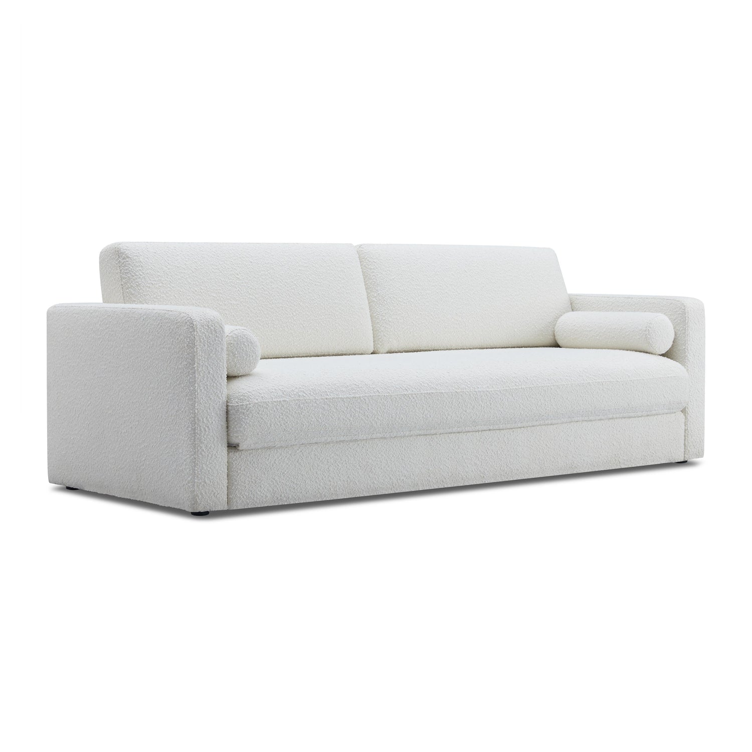 Ryan 91" Performance Boucle Sleeper Sofa - Cream