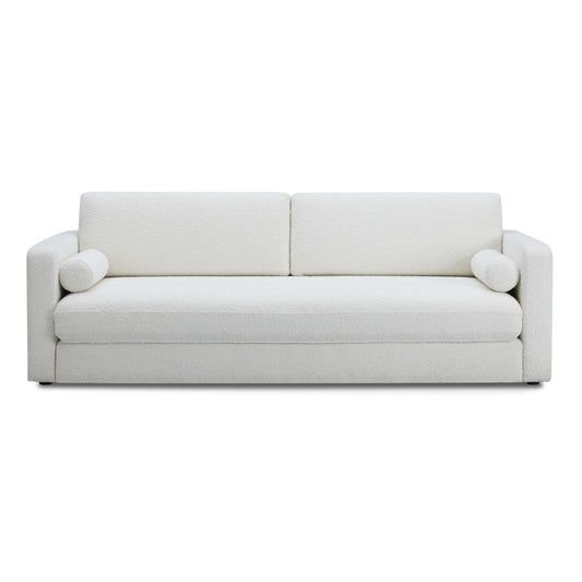 Ryan 91" Performance Boucle Sleeper Sofa - Cream