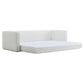 Ryan 91" Performance Boucle Sleeper Sofa - Cream