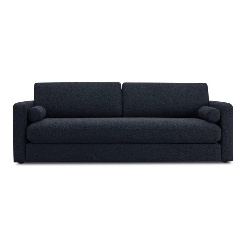 Ryan 91" Performance Boucle Sleeper Sofa - Black