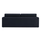 Ryan 91" Performance Boucle Sleeper Sofa - Black