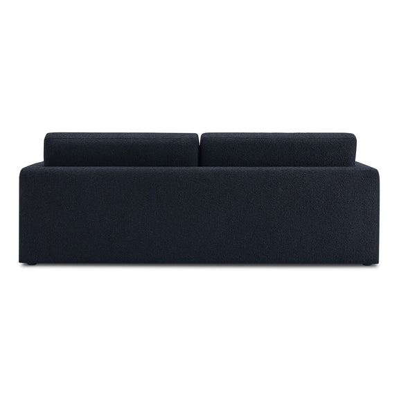 Ryan 91" Performance Boucle Sleeper Sofa - Black