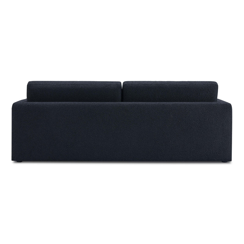 Ryan 91" Performance Boucle Sleeper Sofa - Black