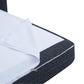 Ryan 91" Performance Boucle Sleeper Sofa - Black