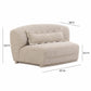 Marion Two-Tone Textured Boucle Armless Loveseat