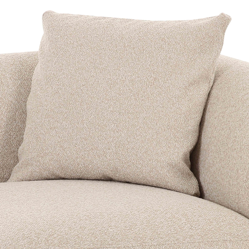 Sylvie Cream Boucle Corner Chair