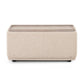 Sylvie Cream Boucle Ottoman Table