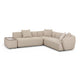 Sylvie Cream Boucle 4-Piece Left Chaise Sectional