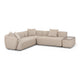 Sylvie Cream Boucle 4-Piece Right Chaise Sectional