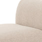 Sylvie Cream Boucle Armless 1-Seater