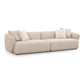Sylvie Cream Boucle 4-Seater Sofa