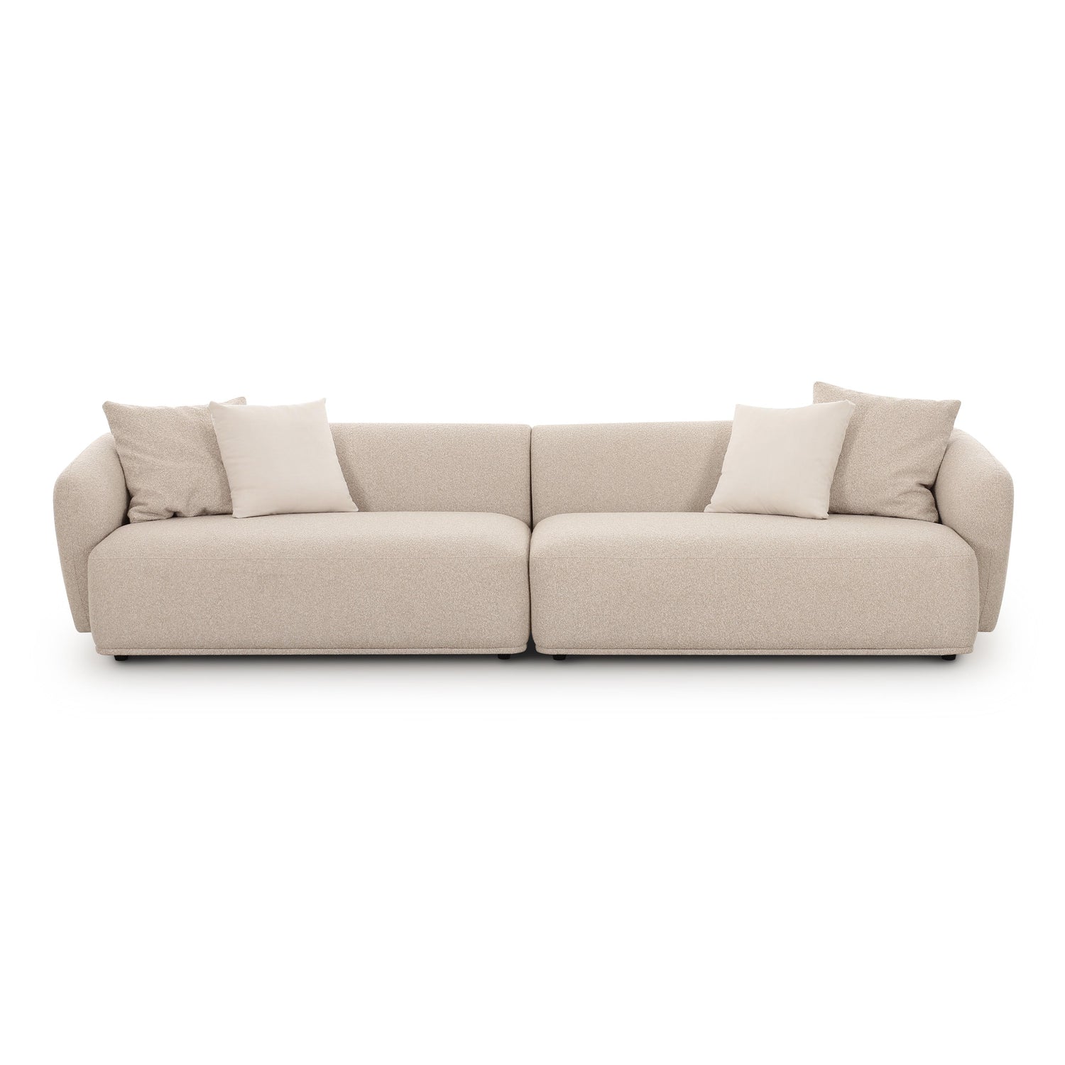 Sylvie Cream Boucle 4-Seater Sofa