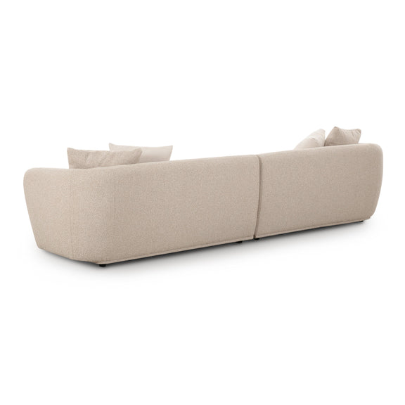 Sylvie Cream Boucle 4-Seater Sofa