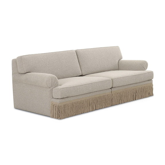 Yvette Warm Grey Boucle Sofa