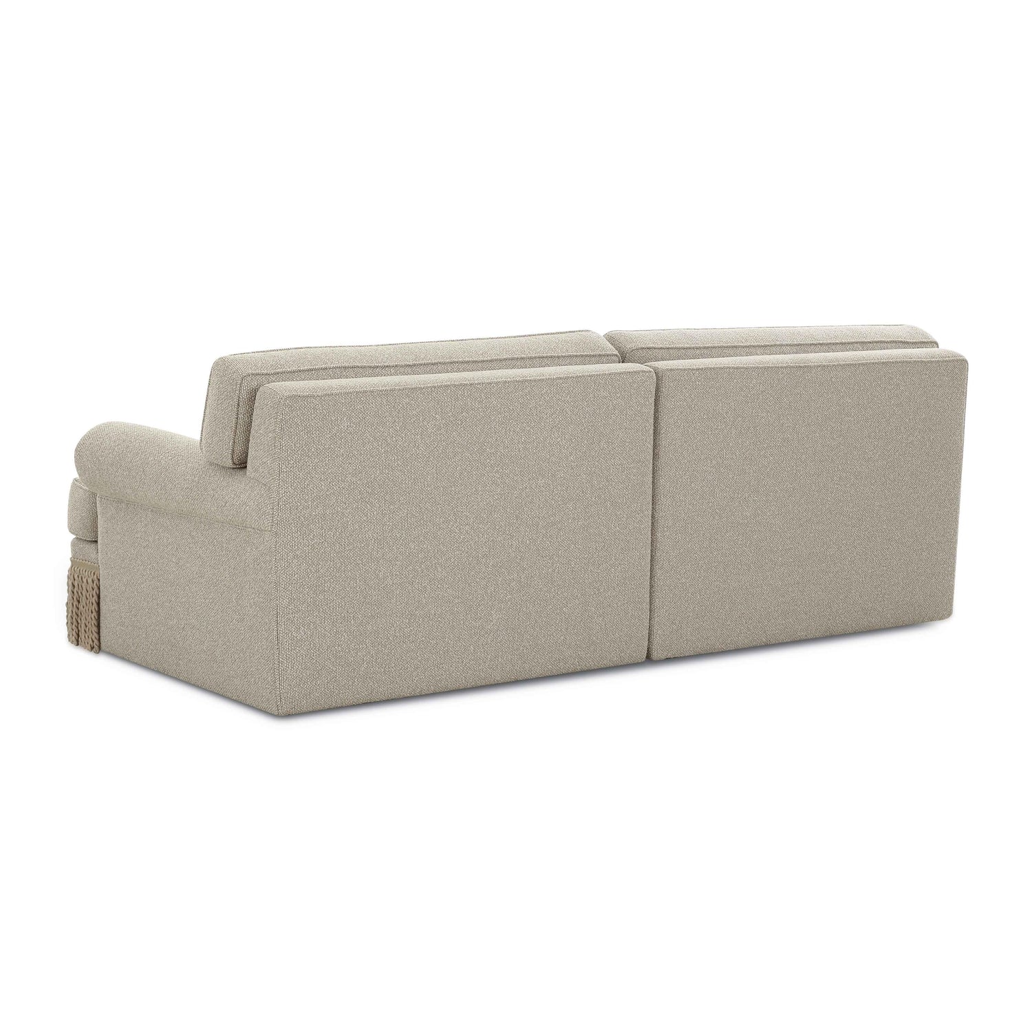 Yvette Warm Grey Boucle Sofa