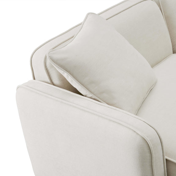 Travie Sand Upcycled Linen Modular Sofa