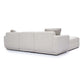 Perry Cream Chenille Modular Sectional
