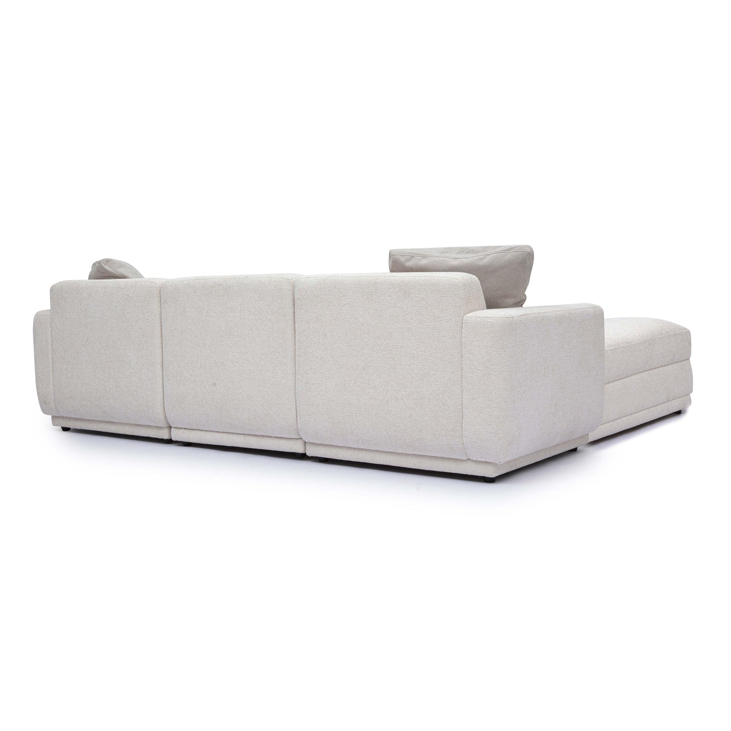 Perry Cream Chenille Modular Sectional