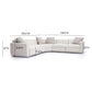 Perry Cream Chenille Modular L-Sectional