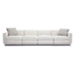 Perry Cream Chenille Modular Long Sofa
