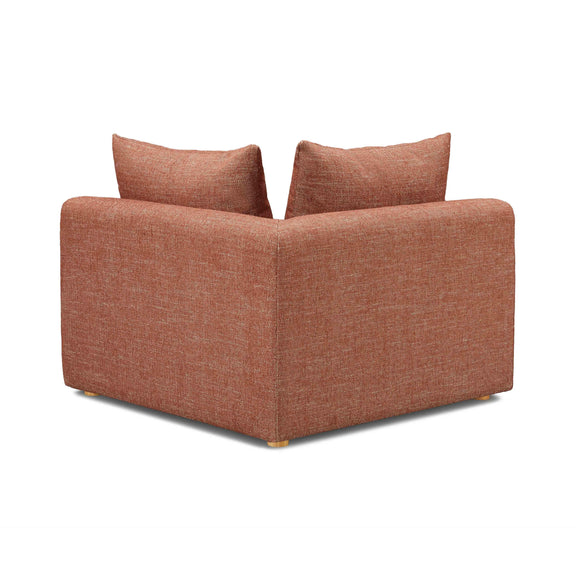 Hangover Sedona Red Textured Fabric Modular Corner Chair