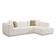 Tristine Cream Linen RAF Sectional