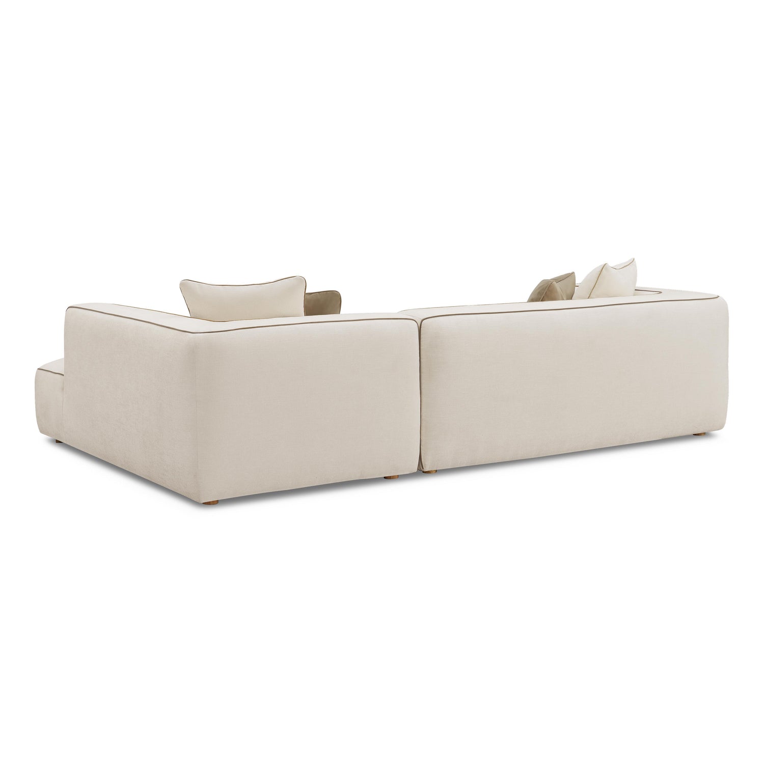 Tristine Cream Linen RAF Sectional