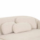 Misty Cream Boucle Modular 4-Seater Sofa