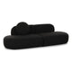 Broohah Black Boucle Sofa
