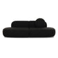 Broohah Black Boucle Sofa