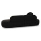 Broohah Black Boucle Sofa