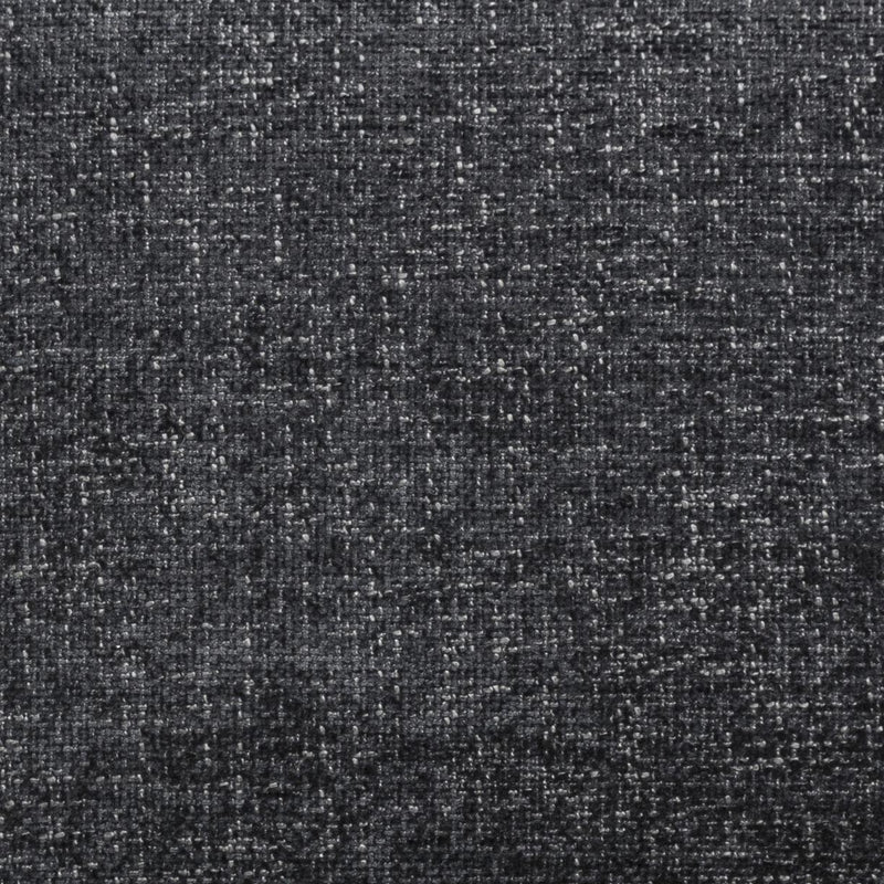 Mindy Charcoal Chenille Basketweave Modular Loveseat