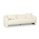 Lou 91" Performance Velvet Sofa - Cream