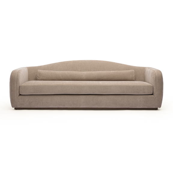 Camille 99" Sofa - Stone