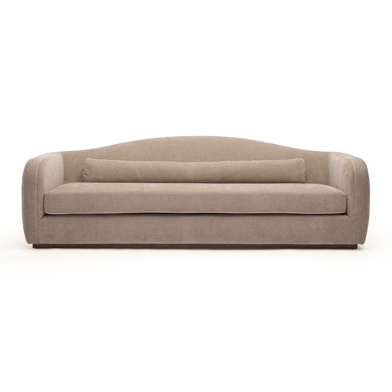 Camille 99" Sofa - Stone