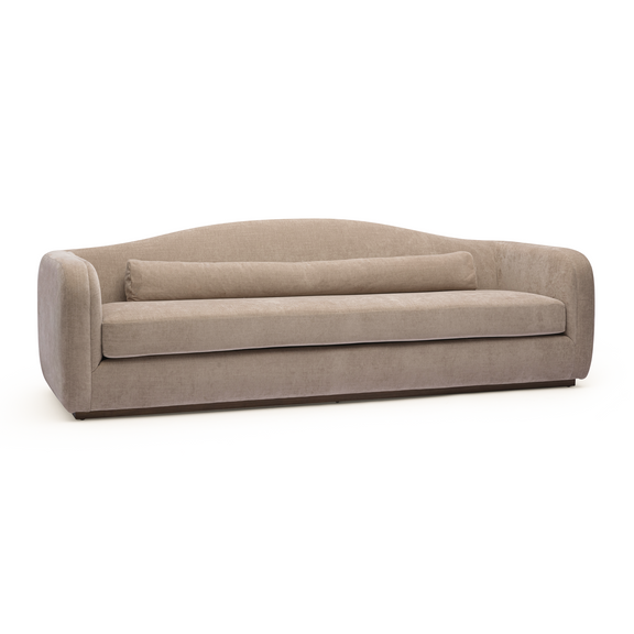 Camille 99" Sofa - Stone