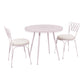 Erica Pink Wrought Iron Outdoor Chair