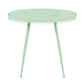 Erica Mint Green Wrought Iron Outdoor Cafe Table