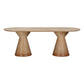 Fassa Terracotta Oval Indoor / Outdoor Dining Table