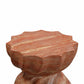 Turin Indoor/Outdoor Concrete Stool - Red