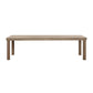 Cassie Natural 108 Inch Rectangular Outdoor Dining Table
