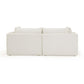 Hangover Cream Outdoor Modular Loveseat