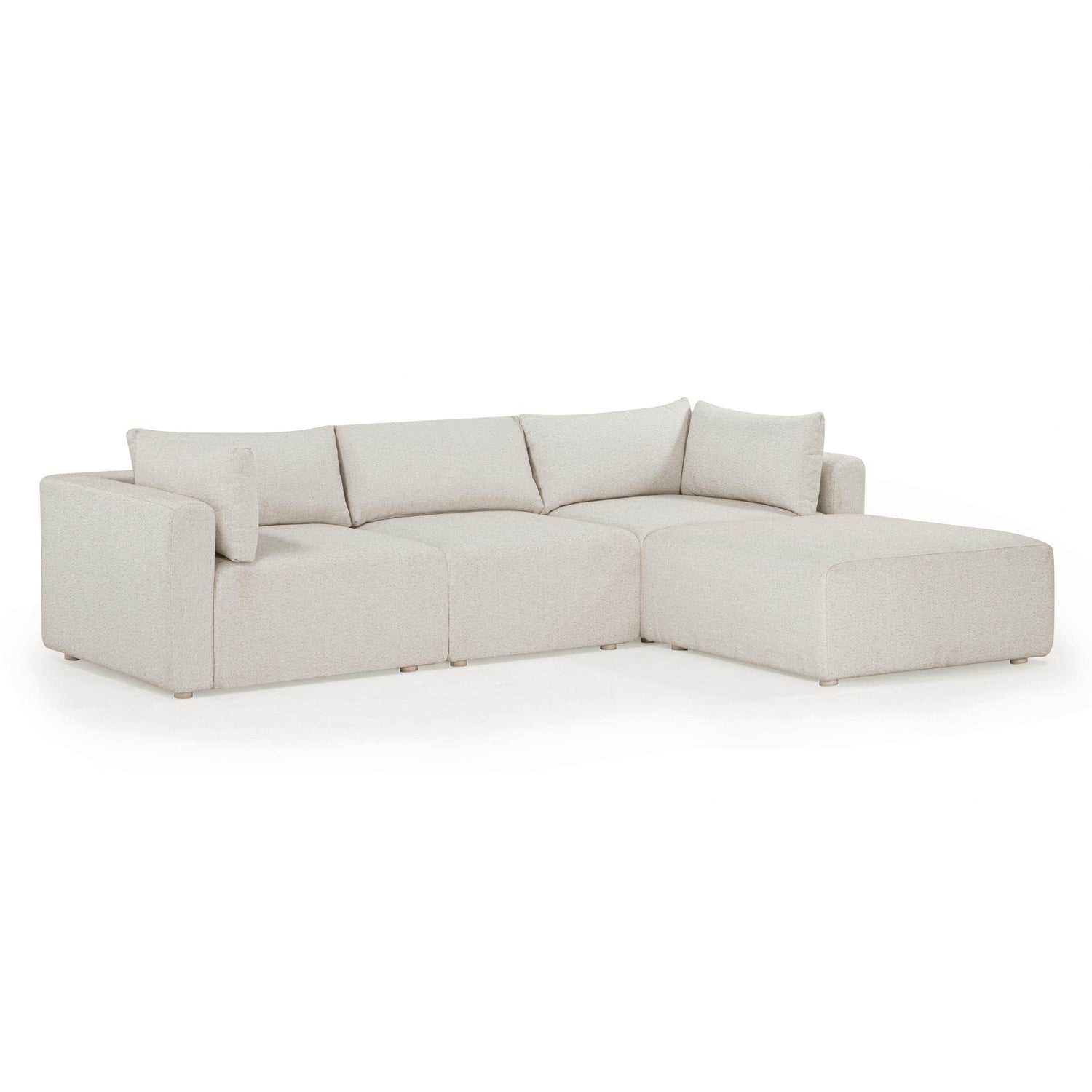 Hangover Cream Outdoor Modular Sectional