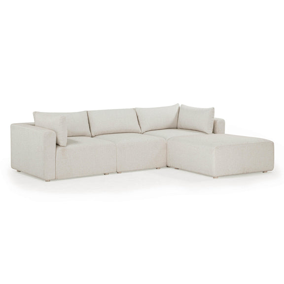 Hangover Cream Outdoor Modular Sectional