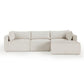 Hangover Cream Outdoor Modular Sectional